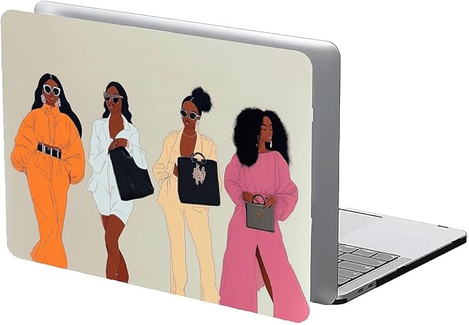 Compatible with MacBook Air 13.3 13.6 Inch Case 2022 2021 2020 2019 Plastic Hard Shell Case Cover,13.6 Air (A2681) M2 2022, Beautiful Women