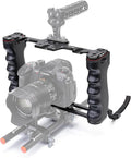 Zeadio Camera Video Rig Cage, Filmmaking Movie Making Rig, for All Camera Camcorder DSLR