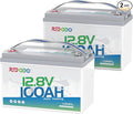 Redodo 12V 100Ah LiFePO4 Battery with Self Heating, Low Temperature Protection Group 31 Lithium Battery, Built in 100A BMS, 4000+ Deep Cycles, Perfect for RVs, Off-Grid in Cold Areas 2 Packs