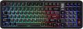 Vibe99 Wireless Gaming Keyboard with 1.06'' Screen, 96% Hot Swappable Creamy Mechanical Keyboard with Gasket Structure, BT5.0/2.4GHz/USB-C, 5-Layer Padding, RGB, NKRO for Win/Mac (Black)