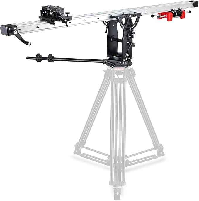 Proaim Cambird Pro 4-in-1 Gear. 6ft Video Camera Slider. Portable Mini Jib. Tower. Hi-hat .Vertical Payload - 10kg / 22lb. Horizontal Payload: 12kg / 26lb. (SL-CBPR-01)