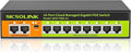 POE Switch, 10 Port Gigabit Switch, Easy Smart Cloud Managed Switch/Ethernet Splitter for Small Bessiness/Home Network & Power Management, Fanless & Metal Design, VLAN. (10 gigabit Ports|120w 8*POE+)
