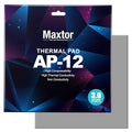 Maxtor Thermal Pad 14.8 W/mK, 120x120x3.0mm(1 pcs) Silicone Thermal Pads Non Conductive Heatsink Cooling Pad, Highly Efficient Heat Resistant Soft Pad for Laptop Heatsink/SSD/CPU/IC/LED Cooler