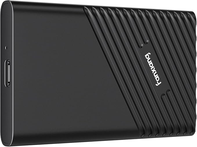 fanxiang 2TB External SSD Portable, Up to 2000MB/s, USB C External Solid State Drive External Hard Drive, USB 3.2 Gen2*2 Type-C SSD for iPhone 15/Pro/PC/Laptops/Creators/Gaming