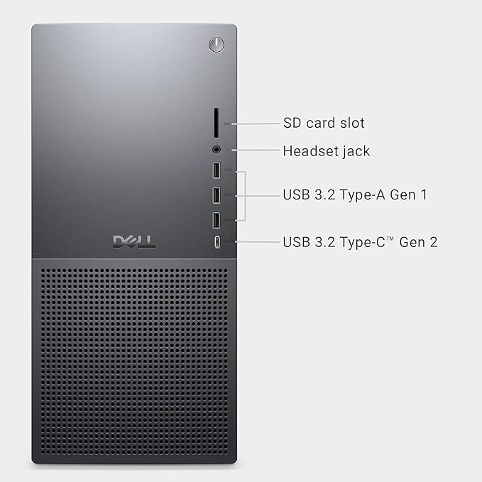 Dell Tower Plus EBT2250 Desktop Computer - Series 2 Intel Core Ultra 9 285 24-Core Processor up to 5.6 GHz, 16GB DDR5 RAM, 16TB (2 x 8TB) SSD, Intel UHD Graphics 770, Windows 11 Pro, Graphite