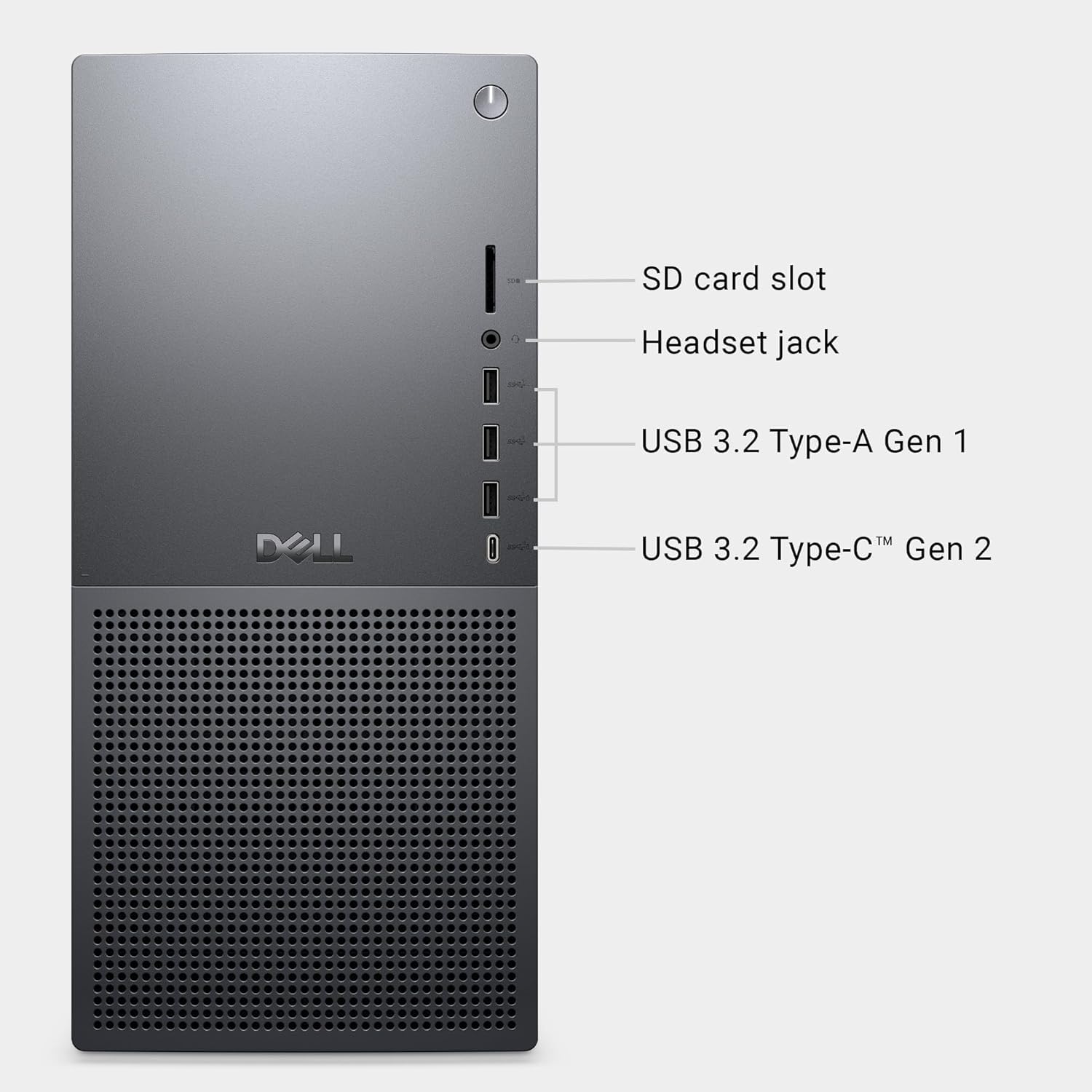 Dell Tower Plus EBT2250 Desktop Computer - Series 2 Intel Core Ultra 9 285 24-Core Processor up to 5.6 GHz, 64GB DDR5 RAM, 8TB SSD, Intel UHD Graphics, Windows 11 Pro, Graphite - EBT 2250