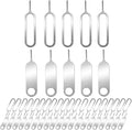 50 Pieces SIM Card Removal Openning Tool Tray Eject Pins Needle Opener Ejector,Compatible with iPhone X, 8 Plus, 8, 7 Plus, All Other iPhone Models, iPads, iPods, Samsung Galaxy Note/S/Edge/J Series