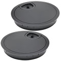 Desk Grommet 1-3/8" (35 mm), 2 Pcs Copper Red Desk Cord Hole Cover