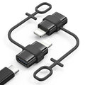 MoKo USB C to Lightning Adapter for iPhone 14/13/12, 2 Pack