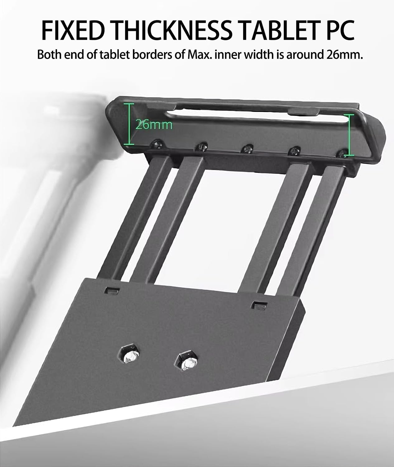 Strg Industrial Tablet Mount for 7.0"-8.7" Tablet (Not Included Ball Mount)
