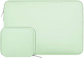 MOSISO Laptop Case 16 inch, 15-15.6 inch Laptop Sleeve Bag Compatible with MacBook Pro 16 inch, HP, Acer, Dell, Lenovo, ASUS Notebook, Neoprene Computer Sleeve Bag with Small Case, Honeydew Green