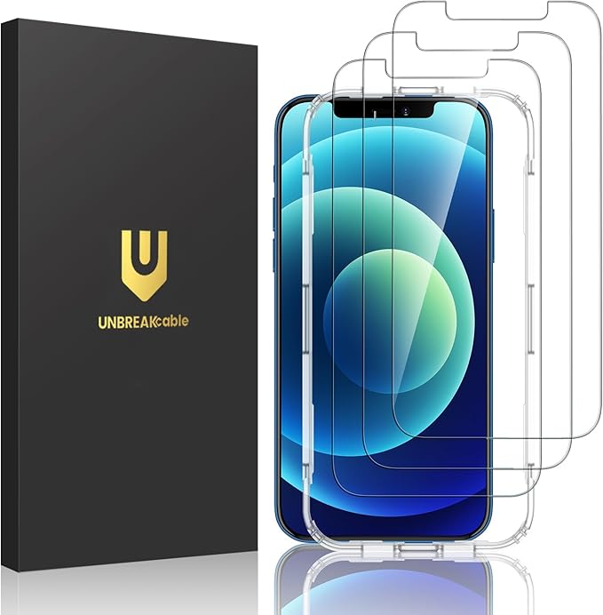 UNBREAKcable 3-Pack Screen Protector for iPhone 16e Tempered Glass
