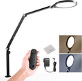 NEEWER Basics 18W 7" Desk Ring Light with Stand, Folding Arm, C Clamp, Full Screen LED Circle Ringlight for Video Conference Lighting Streaming Recording Makeup Phone Selfie Computer Laptop Zoom, R18