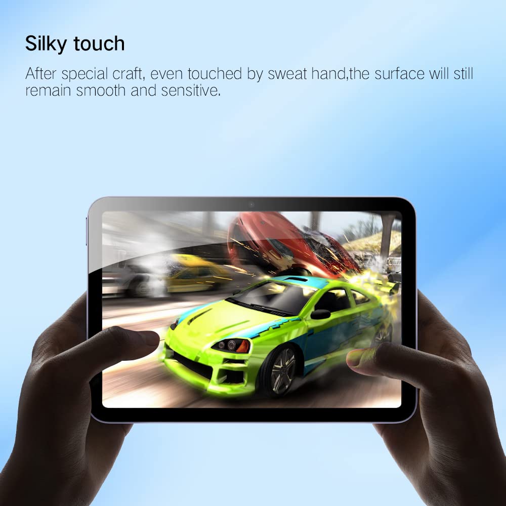PERFECTSIGHT Anti Blue Light Screen Protector Compatible with iPad Pro 12.9 Inch (2022/2021/2020/2018 Model), Blue Light Filter Anti Fingerprint Tempered Glass [1 Pack]