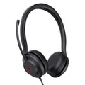 Yealink UH35 Wired Headset,USB-A,AI Noise Canceling Mic,Call Control,On-Ear