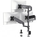 WALI Stacked Triple Monitor Mount for 13-34 inch Screens, 19.8 lbs per Arm