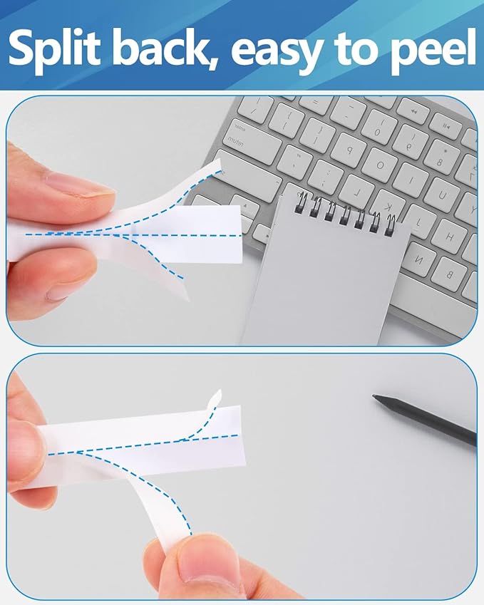 Weemay 1/2" Label Maker Refills Compatible for Brother Tze Tz Tape 12mm 0.47 Laminated White, for Ptouch Label Maker Machine Cube PTD210 PTP701BT PTD220 PTH110 PTH110BP PTH111 PTP750W PTD600, 10 Pack