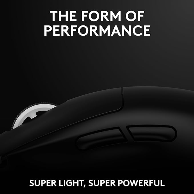 Logitech G Pro X Superlight 2 Lightspeed Wireless Gaming Mouse + G Pro X 2 Wireless Gaming Headset Bundle - Black