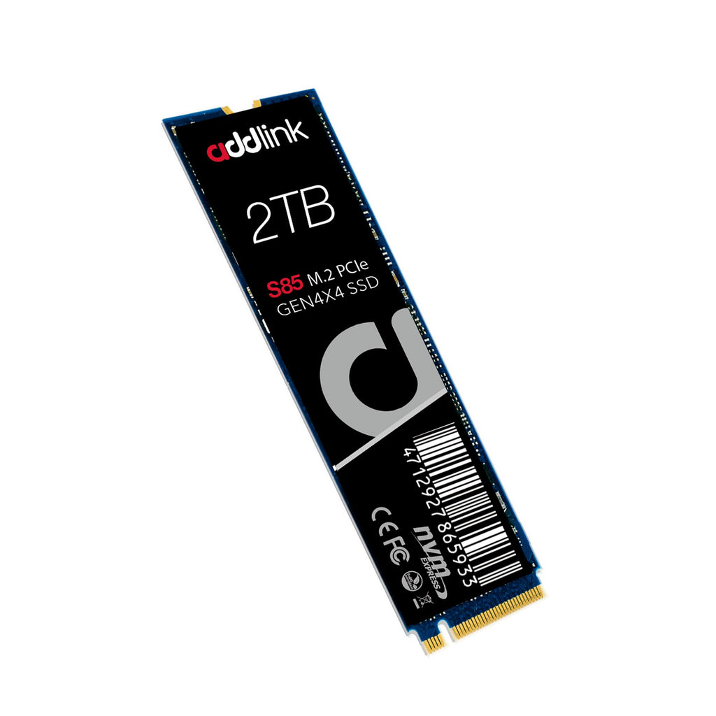 Addlink S85 2TB M.2 PCIe NVMe Gen4 Memory Expansion SSD, Speed Up to 6000 MB/s, Internal Solid State Drive with HMB Technology for Laptop, Gaming and Creators