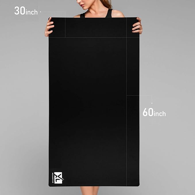 Big Desk Mouse Pad Extra Large for Gaming(60'' x 30'') - Super Thick Giant Mousepad for Full Desk with Rubber Base (Black, 4XL)