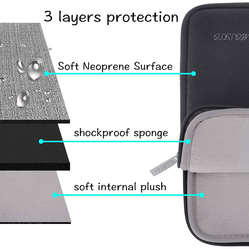 MOSISO Laptop Case 15 inch, 15 inch Laptop Sleeve with Small Case