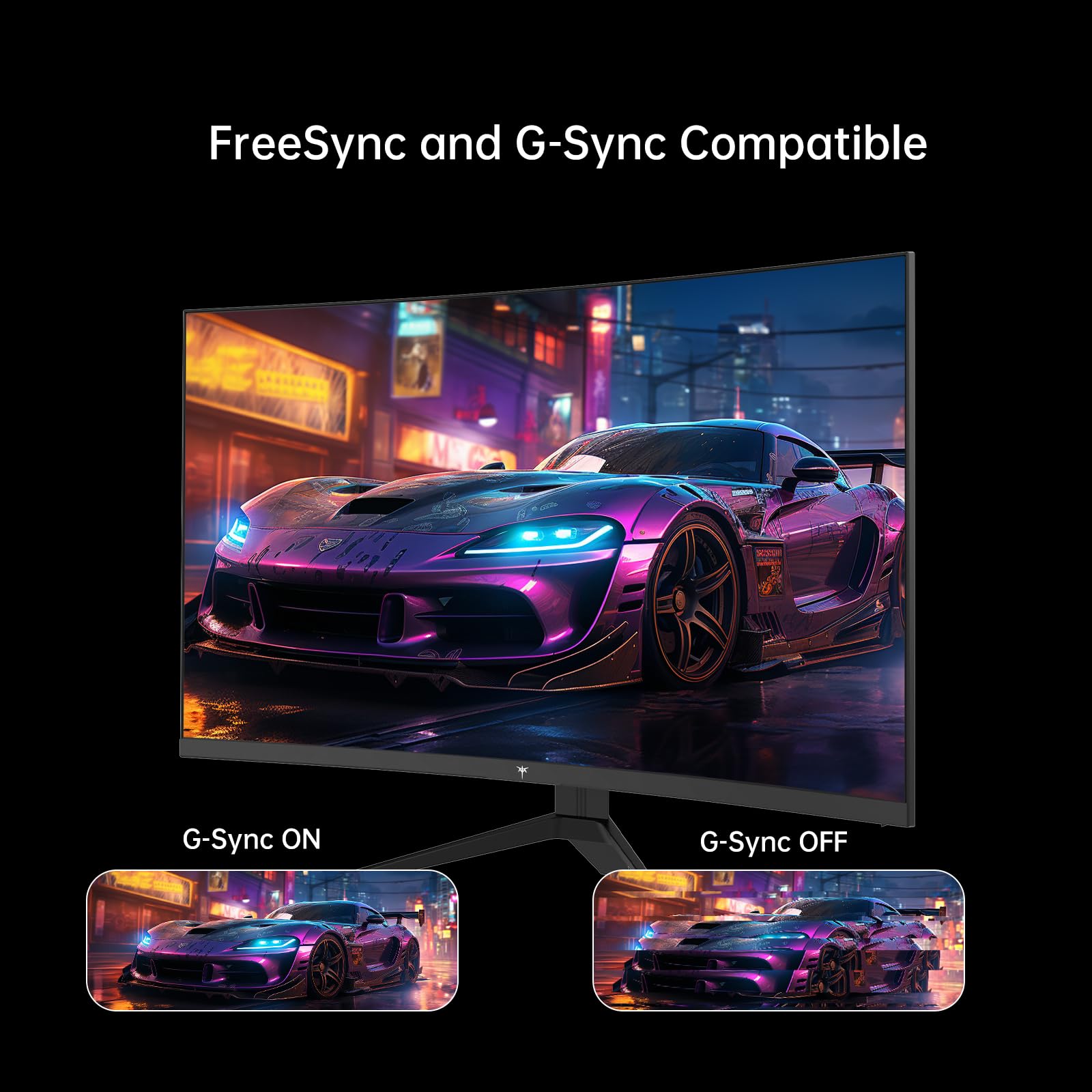 KTC 32 Inch Curved Gaming Monitor - FHD 1080p 165Hz Curve Monitor, 1500R, 1ms MPRT, Adaptive Sync, 122% sRGB, DP/HDMI, Tiltable, Eye Care, VESA, HDR10 for Gaming Home Office Business, H32S17C