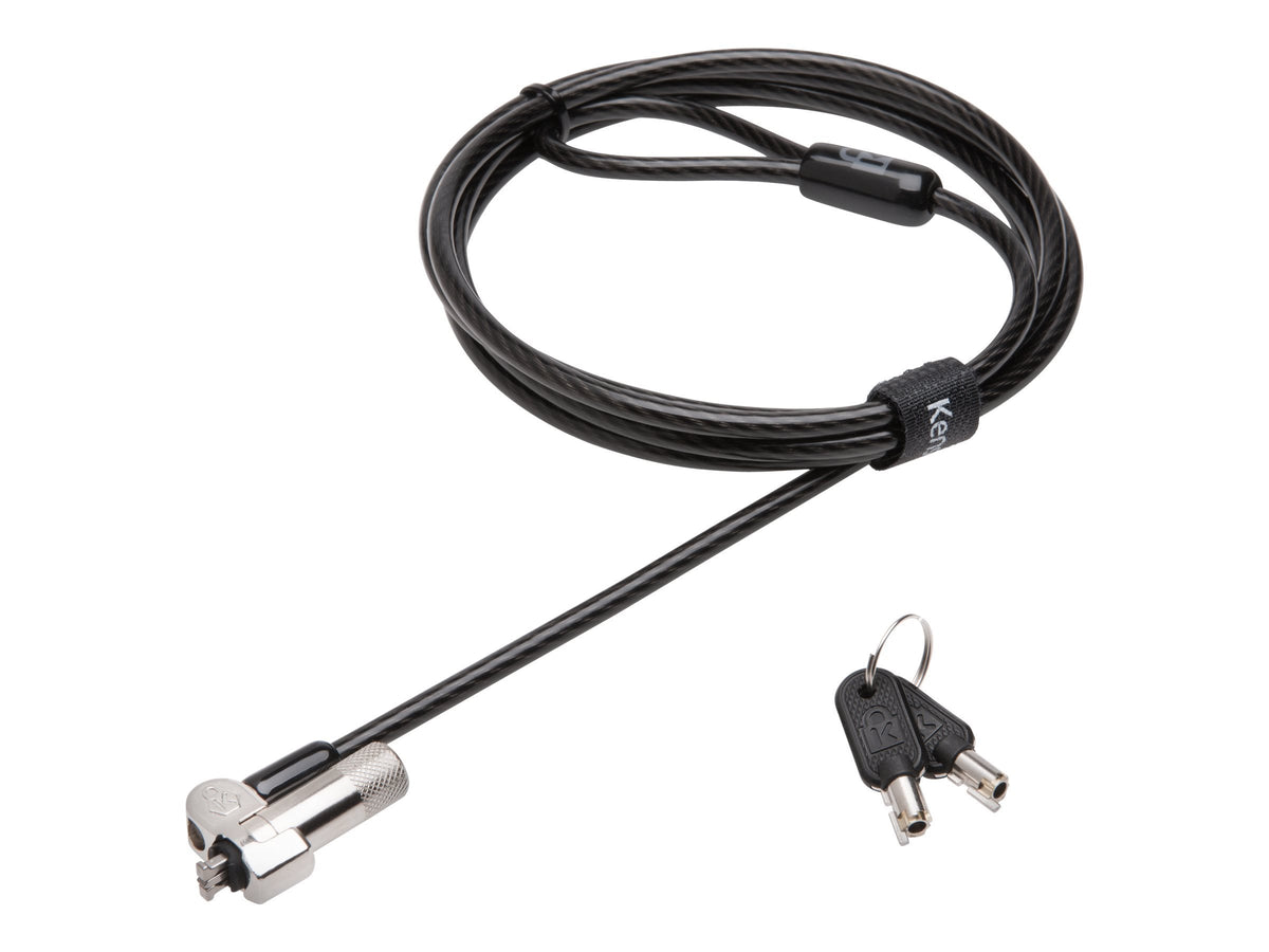Kensington NanoSaver™ Combination Laptop Lock, Resettable Computer Security Locking Cable for Ultra-thin Laptops for HP Lenovo Asus Acer, Resettable 4-wheel Number Code (K60603WW)
