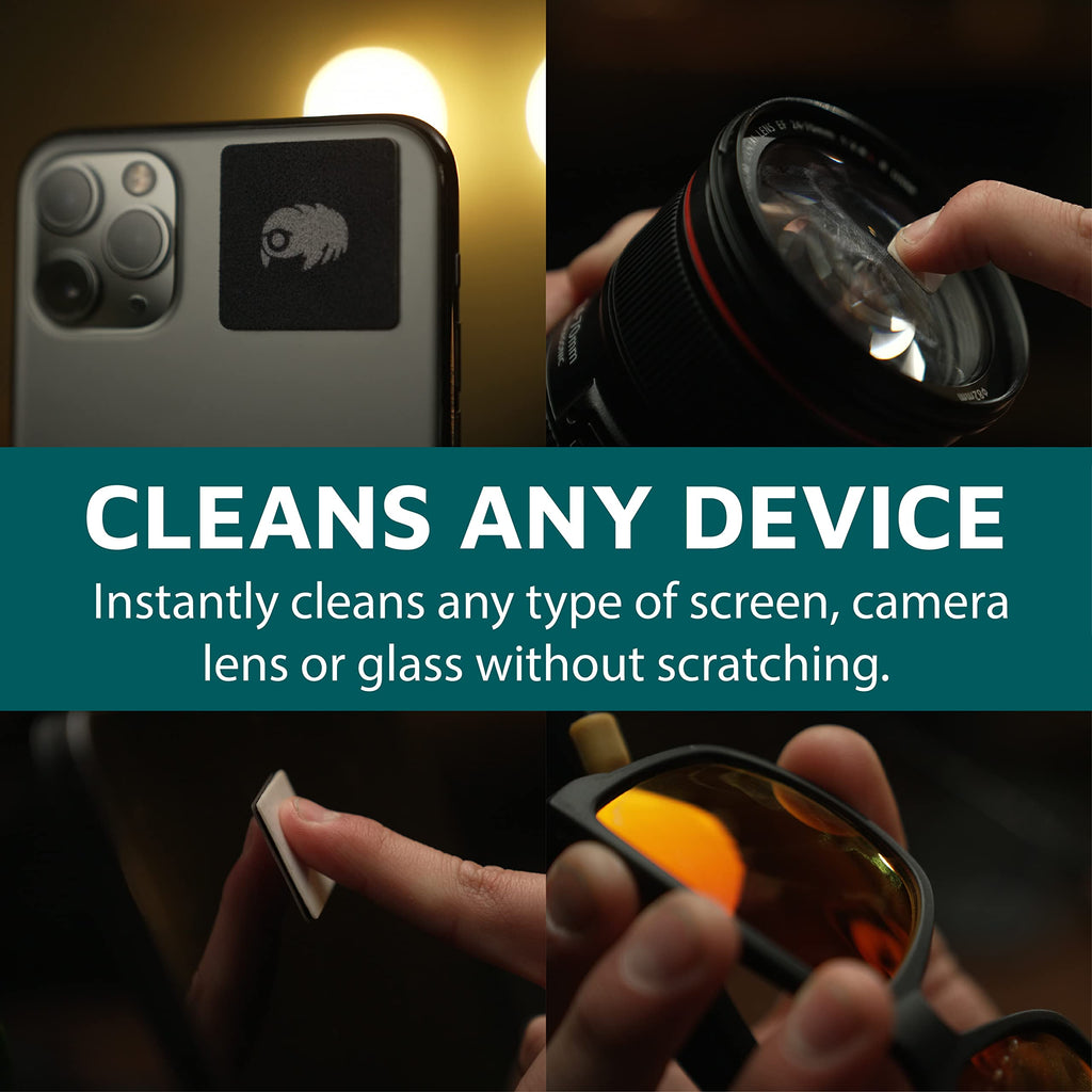 KUVRD Waterbear - Electronic Screen Cleaner Pads, Single Patch Set