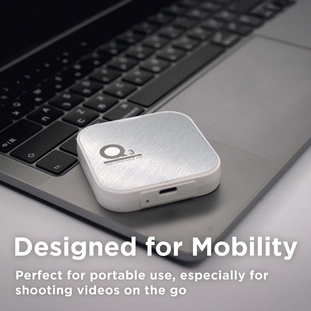 DATO Magnetic External SSD 1TB, External Solid State Drive Portable SSD USB 3.2 Gen 2x2, up to 1600/1500 MB/s, Type-C 4K ProRes HDR Record, Compatible with iPhone 15&16 Pro Max - ARES Q3 Series