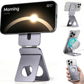 1ST IDEA for MagSafe Tripod Stand Ultra-Thin 0.23" | Aluminum Alloy Magnetic Tripod for iPhone, Flexible 20x Magnet Phone Stand Gift Accessories for Women Men for iPhone 17 16 15 14 13 12 Series