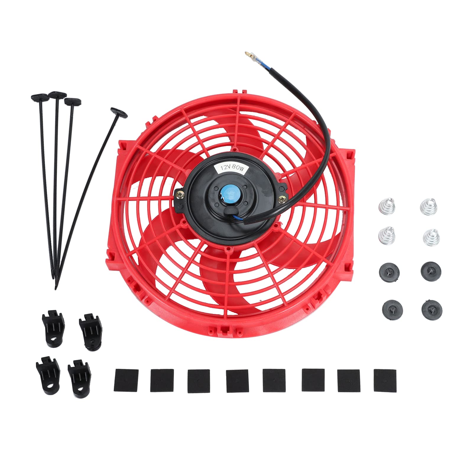 FSBCGT 2PCS 10 inch Slim Fan Push Pull Electric Radiator Cooling Fan