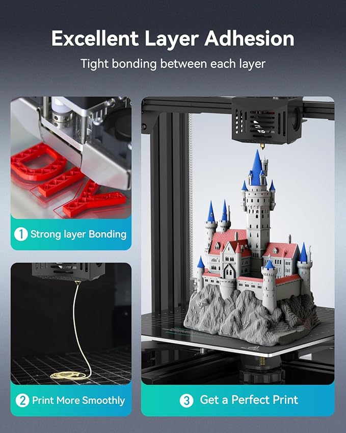 SUNLU 3D Printer Filament PETG Filament 1.75mm,Less Stringing Good Layer Adhesion High Toughness,PETG Filament 1.75 ±0.02mm,1kg Spool(2.2lbs),1kg,Yellow