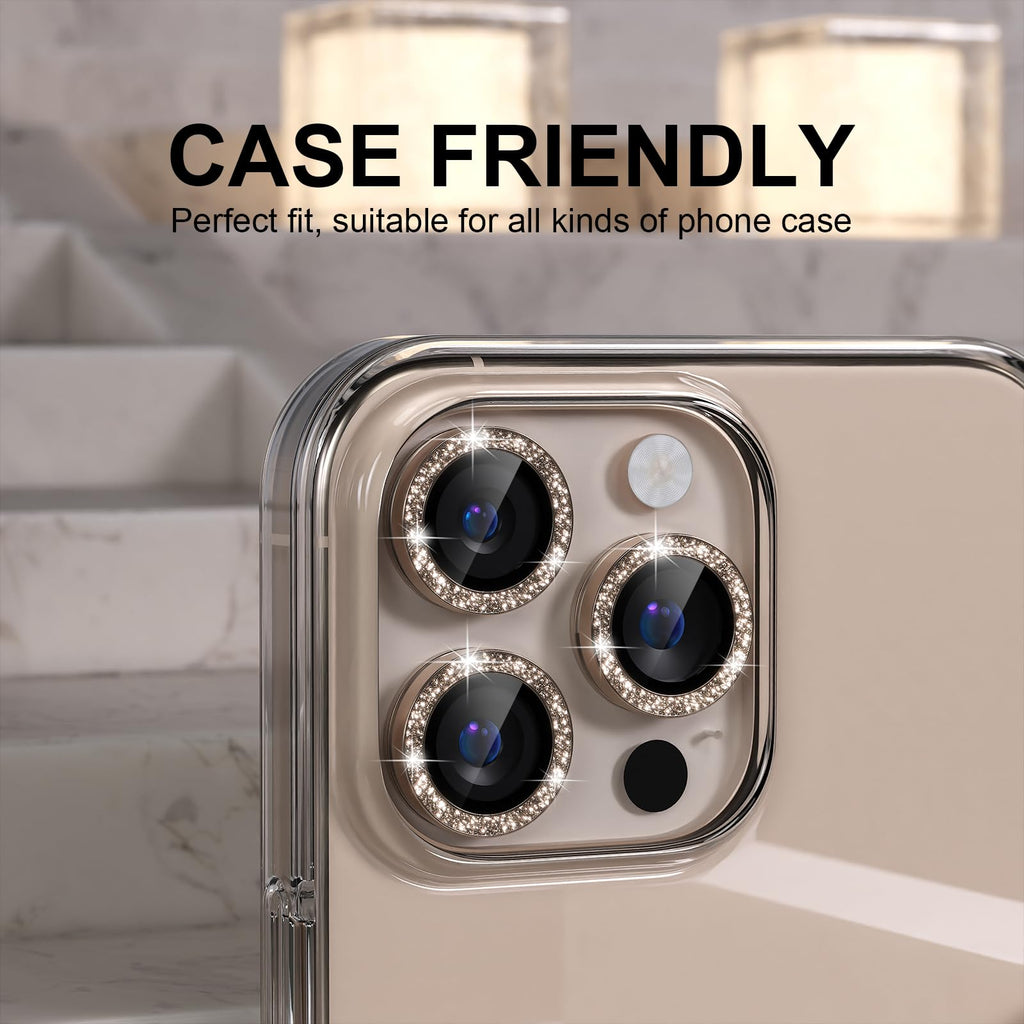 Choiche for iPhone 16 Pro/iPhone 16 Pro Max Camera Lens Protector