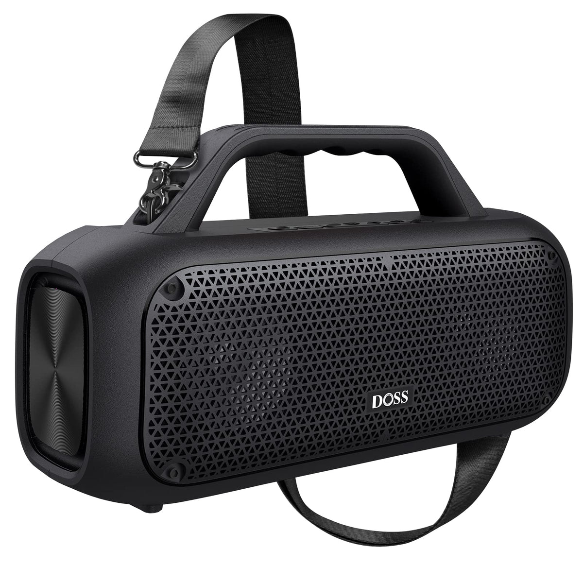 DOSS Extreme Boom Portable Bluetooth Speaker with 60W Mighty Sound-Orange