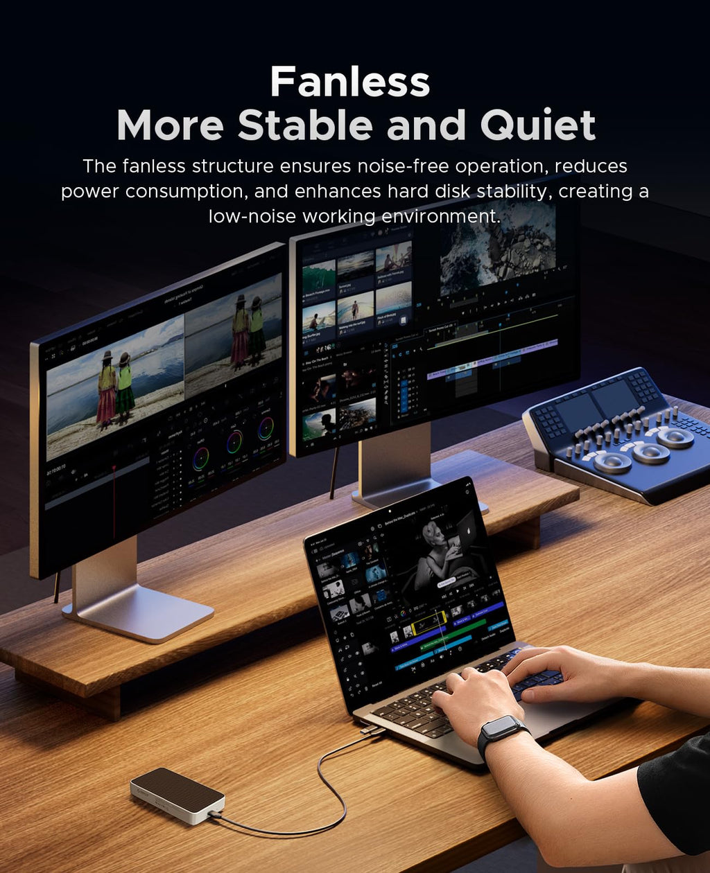 ORICO X40 2TB USB4 Portable NVMe SSD (40Gbps), up to 3800MB/s