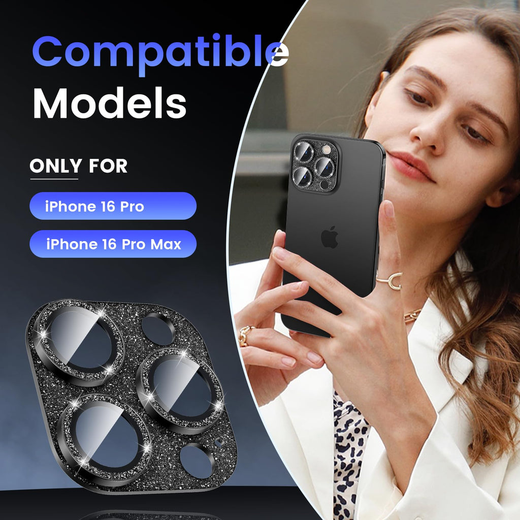 Tensea for iPhone 16 Pro Max/16 Pro/14 Pro Max/14 Pro Camera Lens Protector