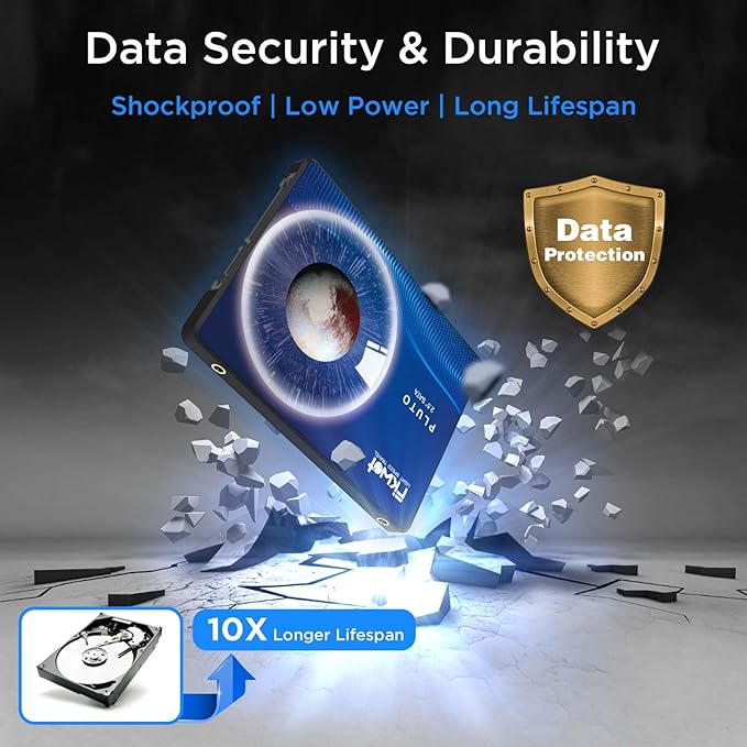 FX815 1TB SSD, 2.5" SATA SSD, Internal Solid State Drive, Up to 560MB/s, 3D NAND SLC Cashe, Compatible with Laptop & PC Desktop