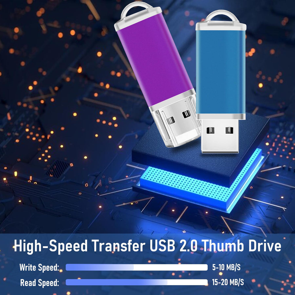 8GB USB Flash Drive Bulk 50 Pack Nicepicten Bulk USB 2.0 Thumb Drive Pack