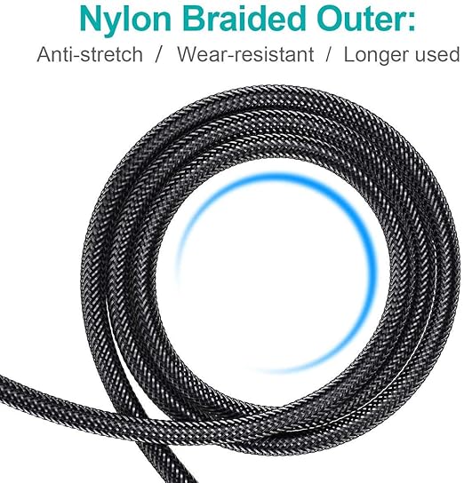 EMK 90 Degree Toslink Optical Cable 360 Degree Free-Rotating Plug Fiber Optic Cable S/PDIF Toslink Male to Male for Home Theater, Sound Bar, TV, PS4, Xbox,Grey (16ft/5m)