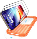 Uyiton UnBreak-Glass for iPhone 15 Pro Max Screen Protector, [Ultrasonic Fingerprint Support][Auto-Alignment Frame] Scratch-Resistant Bubble-Free 15 Pro Max Screen Protector(6.7''), 2 Pack