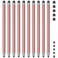 Stylus (10Pcs), Stylus Pen for Touchscreen, High Precision and Sensitivity Stylus Pen for Android Smartphone and Tablets, Compatible with Capacitive Touch Screen (Watermelon red)