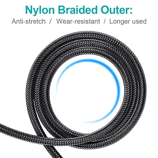 EMK 90 Degree Toslink Optical Cable 360 Degree Free-Rotating Plug Fiber Optic Cable S/PDIF Toslink Male to Male Cable for Home Theater, Sound Bar, TV, PS4, Xbox,Grey (25ft/7.6m)