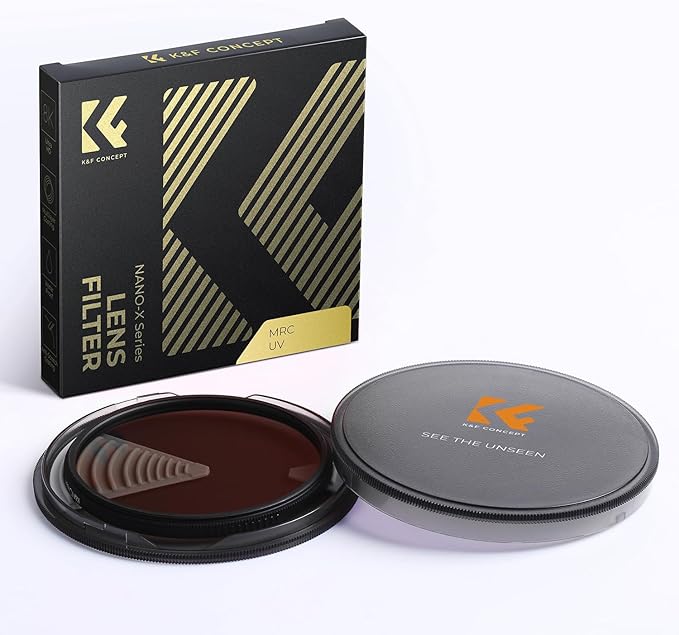 K&F CONCEPT 105mm Circular Polarizers Filter Polarizing Filter 28 Multi-Layer Coated Super Slim High Definition CPL Lens Filter (Nano-X Series)