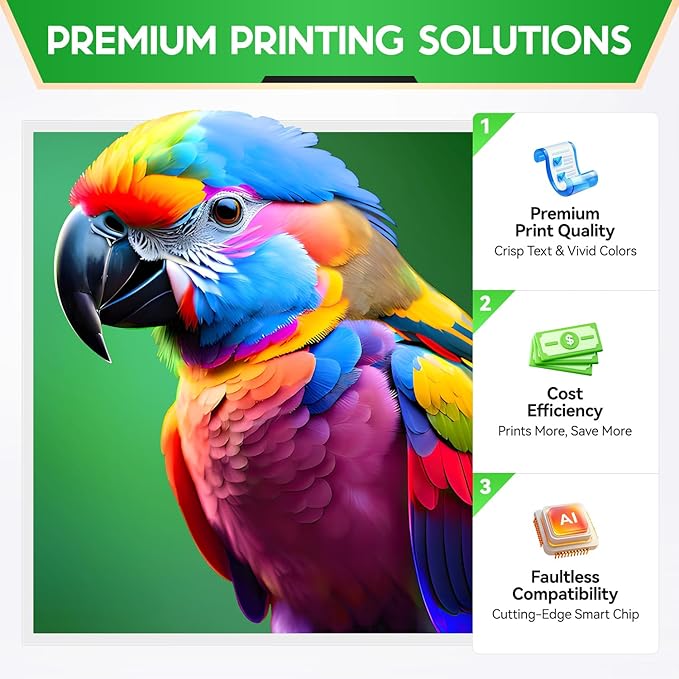 67XL Ink Cartridges Black Tri-Color Combo Pack Replacement for HP Ink 67 67XL Compatible with DeskJet 2855e 2755e 2700 2700e 2800e 4155e 4255e 2734e 4100 2827e 4100e Envy 6055e 6000 6400 6455e Printer
