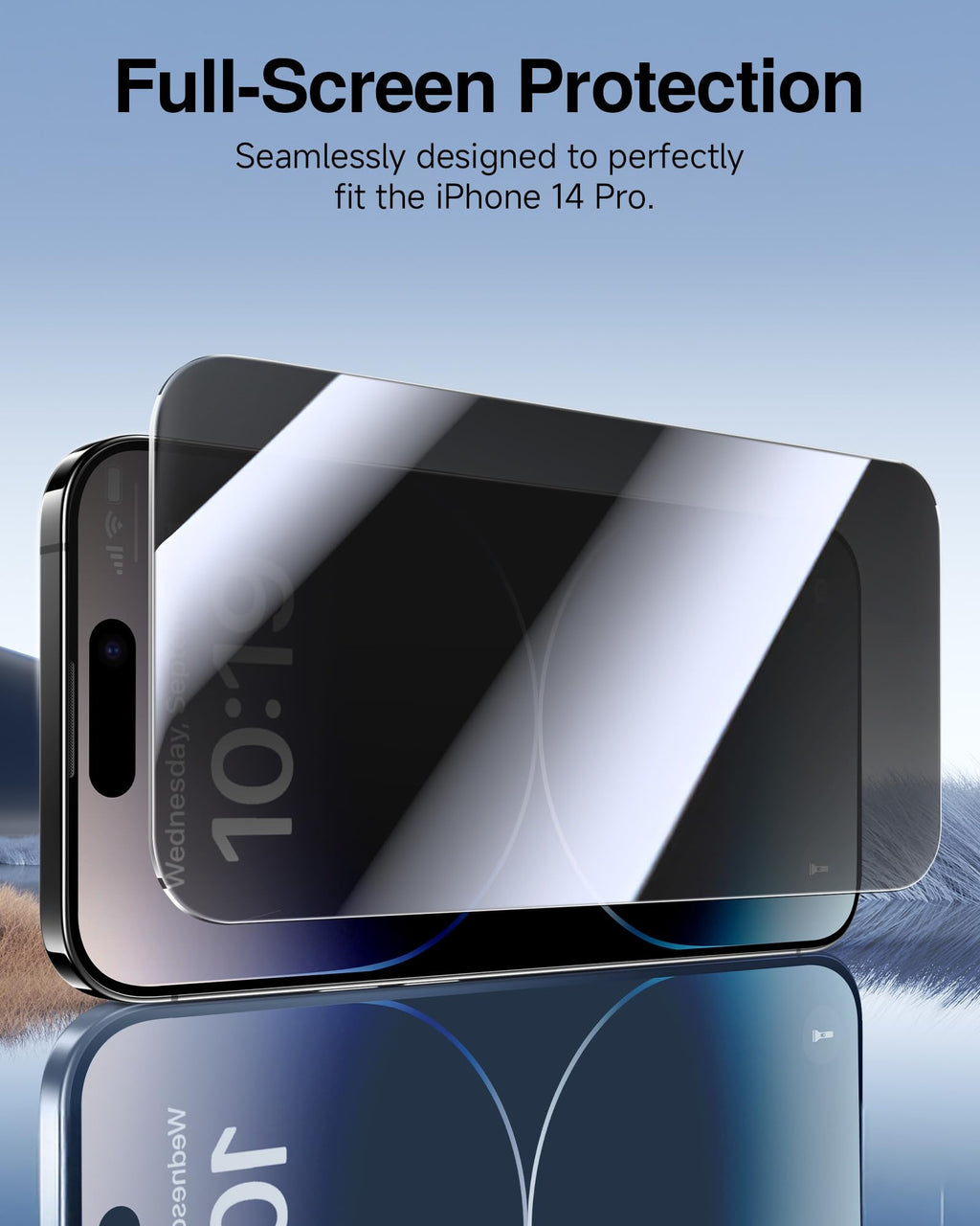 SMARTDEVIL 2 Pack for iPhone 14 Pro Max Privacy Screen Protector