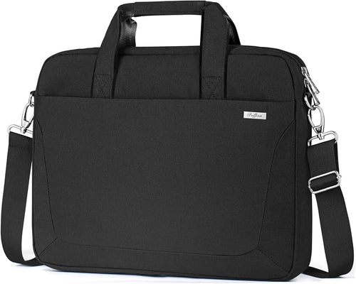 BAFFINA Laptop Shoulder Bag 15.6 16 Inch Business Gifts for Men Women,Laptop Briefcase for 14“ 15” 16“ MacBook/Notebook Hp Dell Asus,Waterproof Computer Carrying Case Messenger Bag with Strap