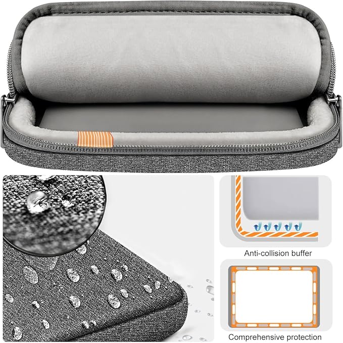 ZINZ 360 Protective Laptop Case 15" 15.6" 16" Sleeve, Water-Resistant Handbag with Straps Compatible with 16" MacBook Neo, MacBook Pro Air 16"/15", XPS 16" and Most 15" 15.6" 16" Notebooks,G01Y01