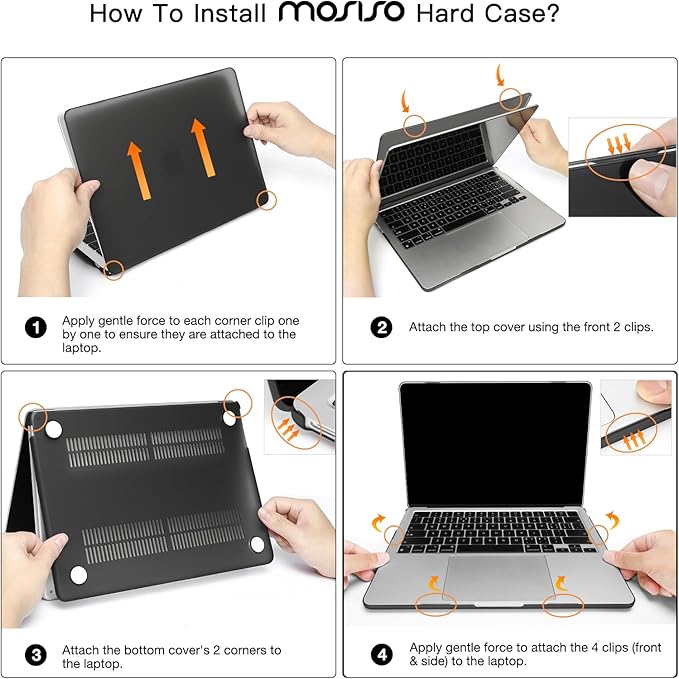 MOSISO Compatible with MacBook Air 13 inch Case 2025 2024 2023 2022 M4 A3240 M3 A3113 M2 A2681, Plastic Hard Shell&Keyboard Cover&Screen Film&Type C for MacBook Air 13.6 inch Case, Bronze Brown