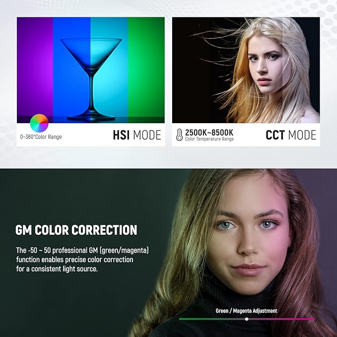 NEEWER RGB1200 RGB LED Video Light Panel with APP/2.4G Control, 60W Studio Photography Lighting 22000Lux@0.5m/1% Precise Min Dimming/360° Full Color/ CRI97+/TLCI98+/2500K-8500K/18 Effect with Barndoor