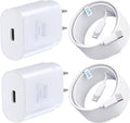 Phone 15 16 Charger, 30W Super Fast Charging, USB C Block Type C Cable Cord 10ft for iPhone iPhone 16,16 Plus,16 Pro,16 Pro Max, iPhone 15, iPad Pro 12.9/11, Galaxy S24,S23-2Pack